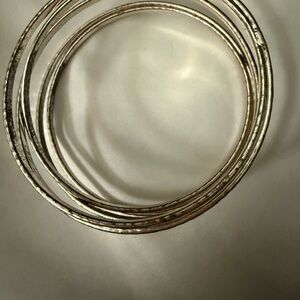 Elegant silver Bracelet Set